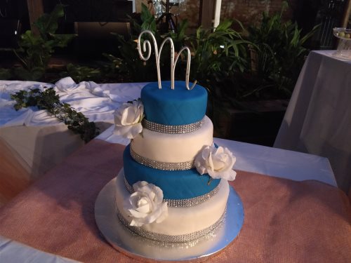 4 Tier Wedding Anniversary Cake